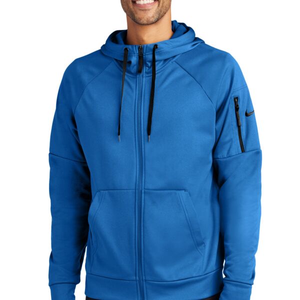 Run169 Therma FIT Pocket Full Zip Fleece Hoodie Thumbnail